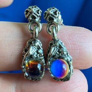 Vintage 1990s Goth Earrings